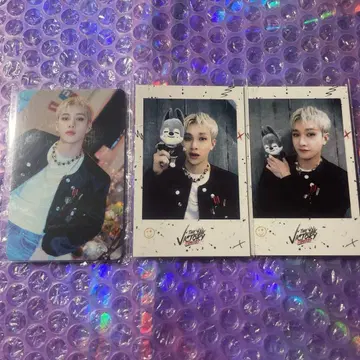 Stray Kids 스키즈 방찬 victory 랜티큘러 포토카드