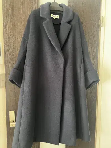 엔폴드 네이비 롱 코트 36 사이즈