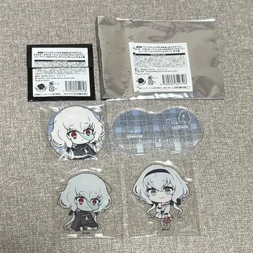 좀비랜드 사가 콘노 준코 4호 페어 아크릴 스탠드 & SD 캔뱃지