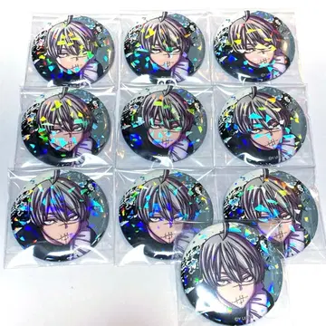 10개 복숭아 도겐안귀 메이드 코우고자키 진 홀로그램 캔뱃지 트리 빌리지