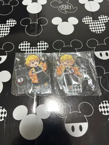 귀멸의 칼날 이어진 이어진 아크릴 스탠드 아가츠마 젠이츠