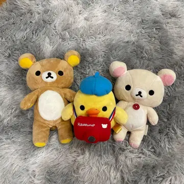 리락쿠마 봉제 인형 세트