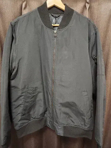 그레이 MA-1 플라이트 자켓