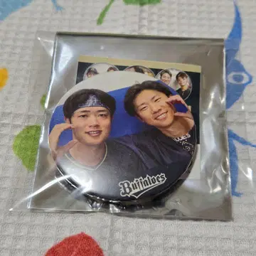 오릭스 버팔로즈 오프샷 캔뱃지 오타 료 선수 소타 류헤이 선수