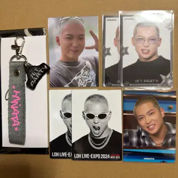 TJBB 사토 요 포토 카드 네임 키링