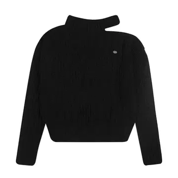 Bohemseo 블랙 터틀넥 니트