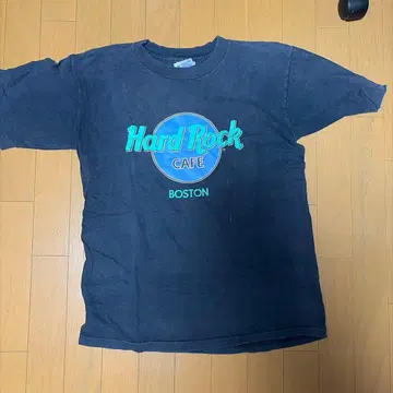 90sHard Rock Cafe 레어 보스턴 T셔츠 L사이즈