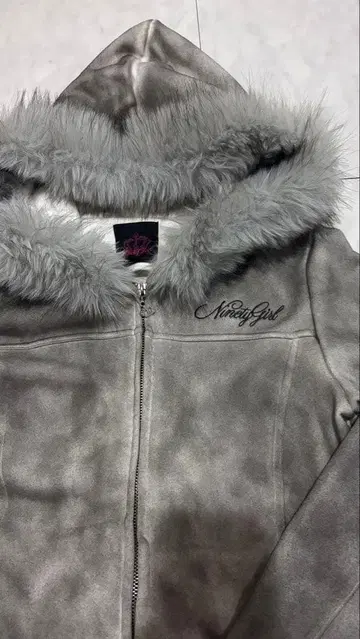 9090 후드 부착 그레이 후드티