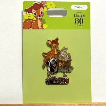 디즈니 밤비 80주년 핀 배지 핀 배치 디즈니 스토어