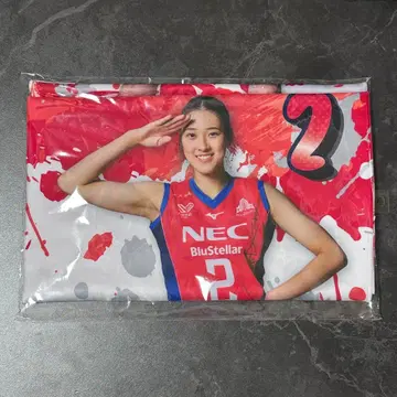여자 배구 NEC 레드 로케츠 가와사키 사토 요시노 타월