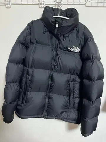 THE NORTH FACE 블랙 다운 자켓 M