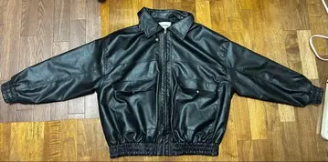 품절 임박! nemne 인조 가죽 블루종