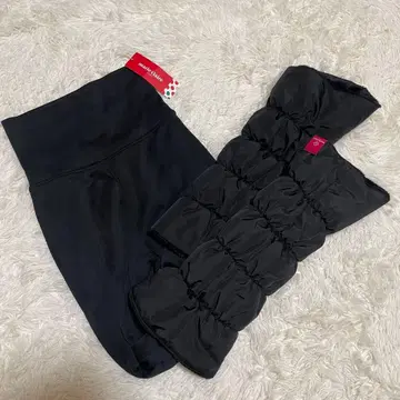 택 포함 마리끌레르 스포츠 충전솜 절개 레깅스 레그 워머 M 골프