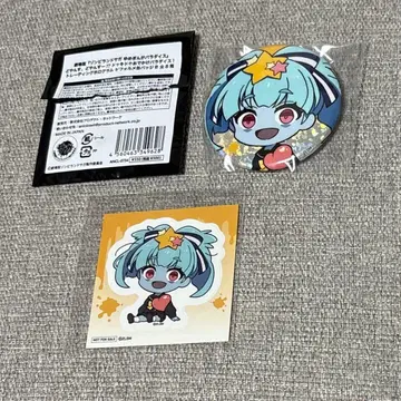 좀비랜드 사가 6호 호시카와 릴리 캔뱃지 & 스티커