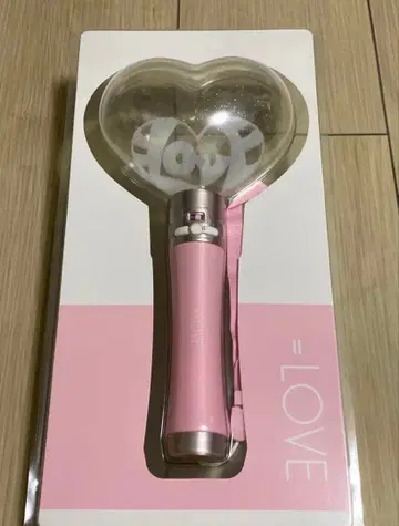 =LOVE 이코러브 하트형 응원봉 8주년