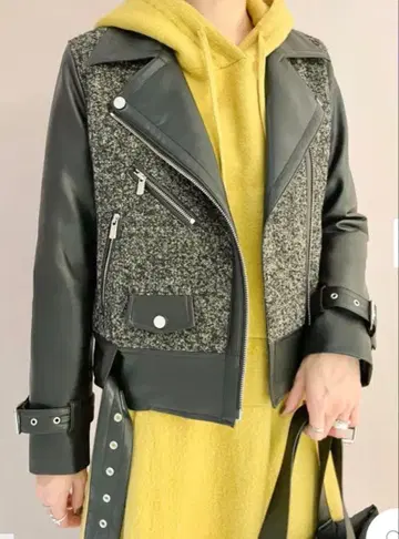 그레이스 콘티넨탈 트위드 라이더 자켓 사이즈 38