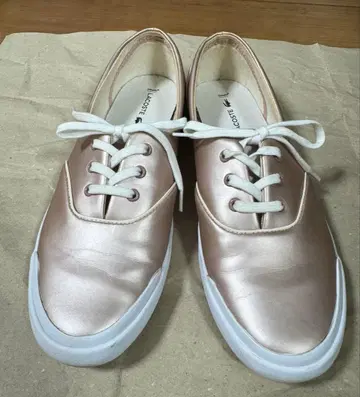 LACOSTE 라코스테 여성용 스니커즈 핑크