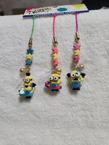 미니언 스트랩 3개 세트