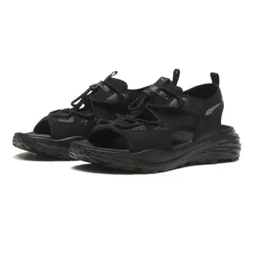 PUMA 힙노틱 샌들 01 BLACK