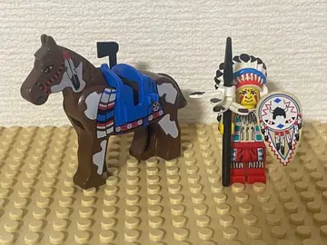 올드 레고 웨스턴 시리즈 미니 피규어 인디언 추장