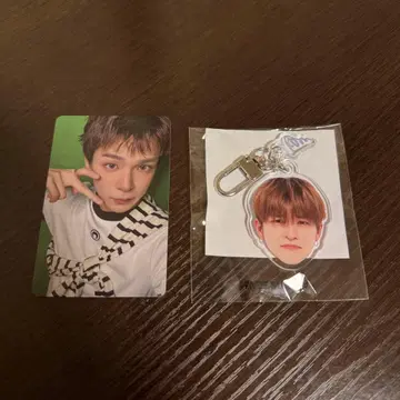 treasure 아사히 얼굴 아크링 키링 럭키 카드 캡슐 토이