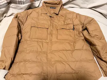 아타에 신지로 프로듀스 DOUBLE FOUR SIX 베이지 다운 자켓