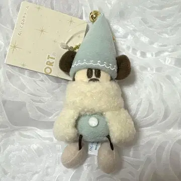 디즈니 크리스마스 리루린린 봉제 인형 참 스카이블루 파랑