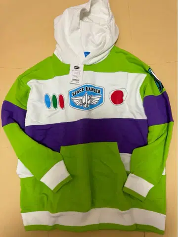 도쿄 디즈니 리조트 토이스토리 버즈 라이트이어 트레이닝복 후드티