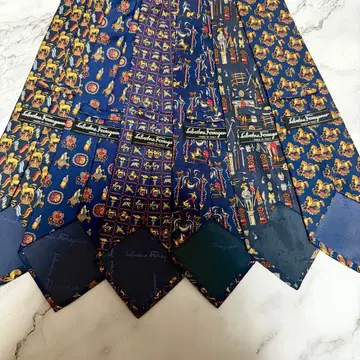 Ferragamo 페라가모 넥타이 묶음 판매 브랜드 넥타이 모음