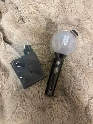 BTS 응원봉 블랙 공식 굿즈