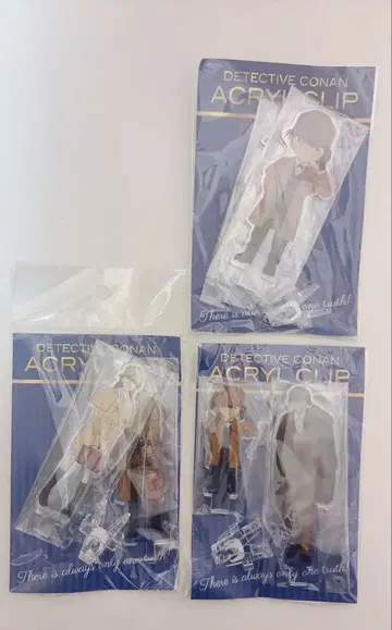 명탐정 코난 아크릴 클립 코난 플라자 3개 세트