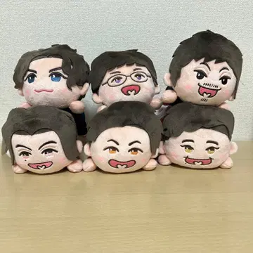 피셔즈 누워있는 봉제 인형 컴플리트 묶음 판매 5