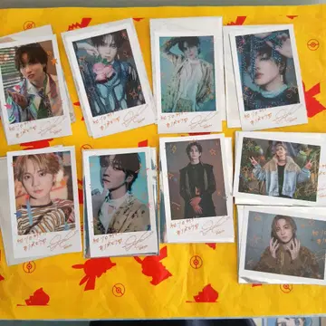 요시노 호쿠토 폴라로이드풍 카드