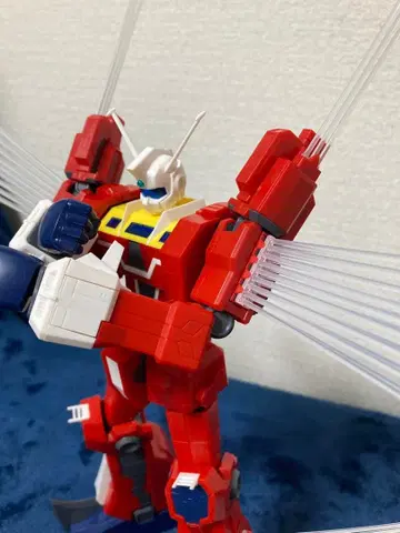 조립 완료 정크 아오시마 1/450 전설거신 이데온