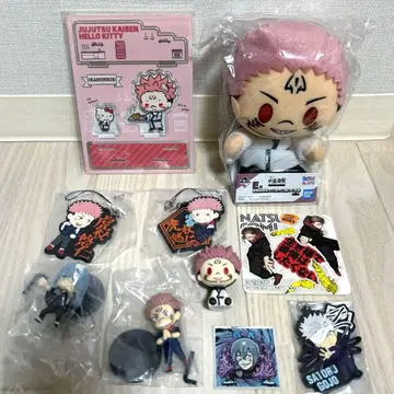 주술회전 세트(스쿠나, 이타도리, 마히토, 고죠 사토루, 키티)