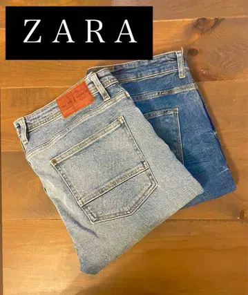 ZARA 데님 2종 세트 남성용 데님 32인치