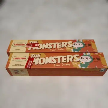 일본 미발매! LABUBU 푸드 실링 백