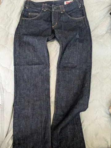 RNA SLANG 스트레이트 데님 다크 블루