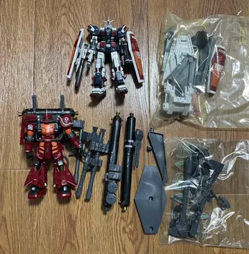 HG 썬더볼트판 풀 아머 건담 & 사이코 자쿠 세트