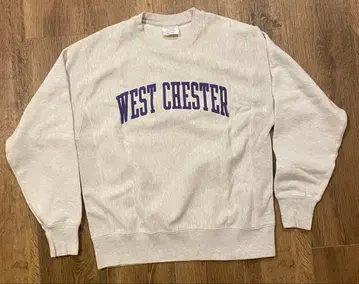 챔피온 리버스 위브 맨투맨 칼리지 M 사이즈 그레이