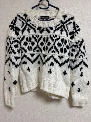 어반 리서치 노르딕 무늬 니트