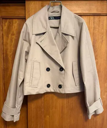 ZARA 숏 트렌치 M 사이즈 가격 인하