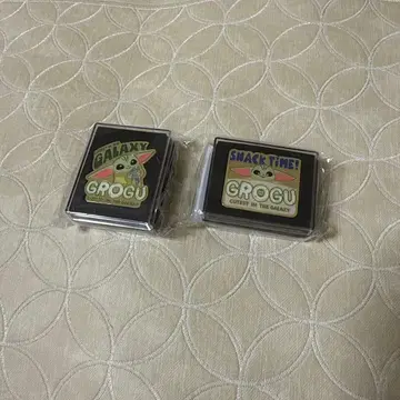 스타 워즈 그로구 GROGU 핀 배지 2개 세트 새상품