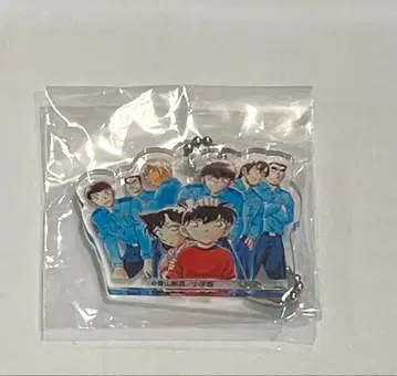 명탐정 코난 코난백화점 시크릿 경찰학교조 아크릴 키링