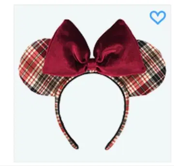 디즈니 미니 머리띠 2025 크리스마스