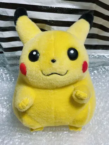TOMY 초대 피카츄 봉제 인형 빈티지 당시 물품 초레어 초희귀템