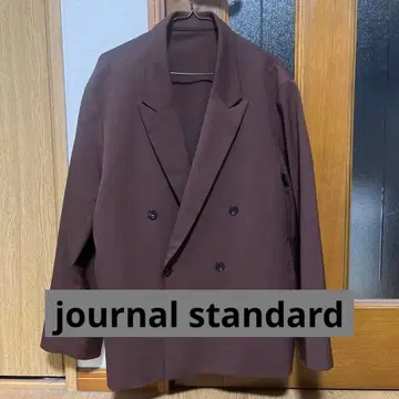 레어 journal standard 테일러드 자켓 짙은 갈색 L 상당