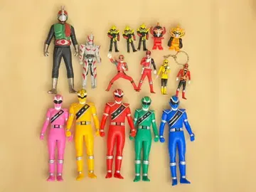 슈퍼전대 히어로 피규어 세트 16체