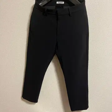 PE 스트레치 더블 크로스 내로우 트라우저