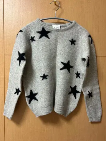 두지엠 클라세 별 패턴 니트